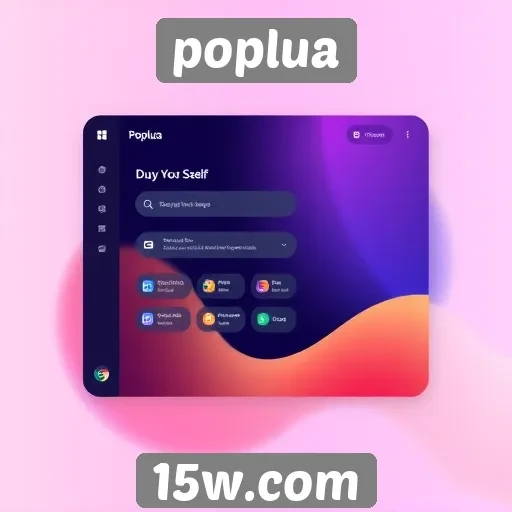 Como o design de interface do Poplua impacta a experiência do usuário
